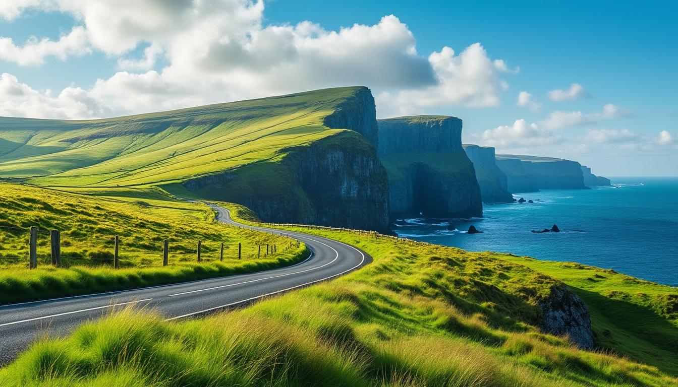 partez à l’aventure avec notre itinéraire de road trip en irlande de 4 jours : paysages à couper le souffle, conseils pratiques et incontournables pour un voyage inoubliable !