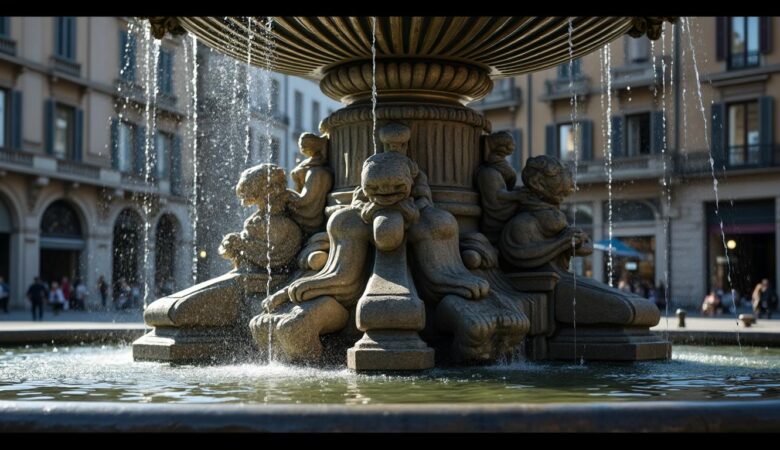 découvrez la fontaine bartholdi, chef-d'œuvre emblématique de la place des terreaux à lyon. plongez dans l'histoire et la culture lyonnaise en admirant cette œuvre majestueuse qui incarne l'art et le patrimoine de la ville.