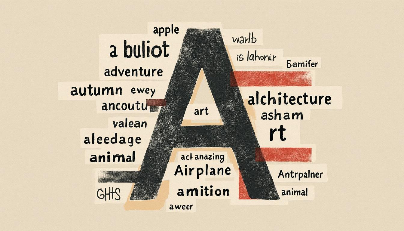 découvrez comment la liste des mots anglais commençant par a peut enrichir votre vocabulaire et améliorer la qualité de votre écriture en anglais. idéal pour étudiants, enseignants et passionnés de langues.