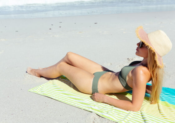 Serviette de plage microfibre