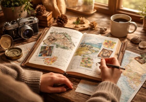 apprenez à créer un carnet de voyage unique pour préserver et revivre vos souvenirs d'aventure de manière captivante et créative.