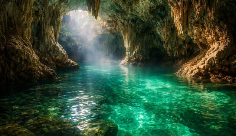 explorez la beauté unique de la grotta dello smeraldo en italie, une grotte marine aux eaux émeraude qui émerveille les visiteurs par ses formations naturelles spectaculaires.