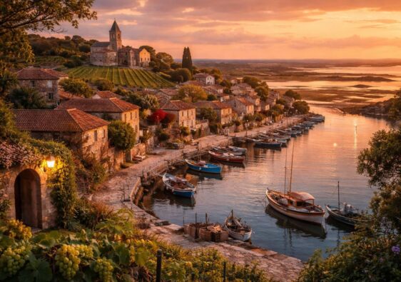 découvrez les plus beaux villages de l'estuaire de la gironde et laissez-vous charmer par leurs secrets bien gardés, entre patrimoine authentique et paysages enchanteurs.