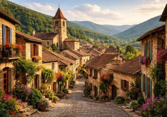découvrez les plus beaux villages d'occitanie, riches en patrimoine historique et nichés dans des paysages à couper le souffle. un voyage authentique au cœur de la région.