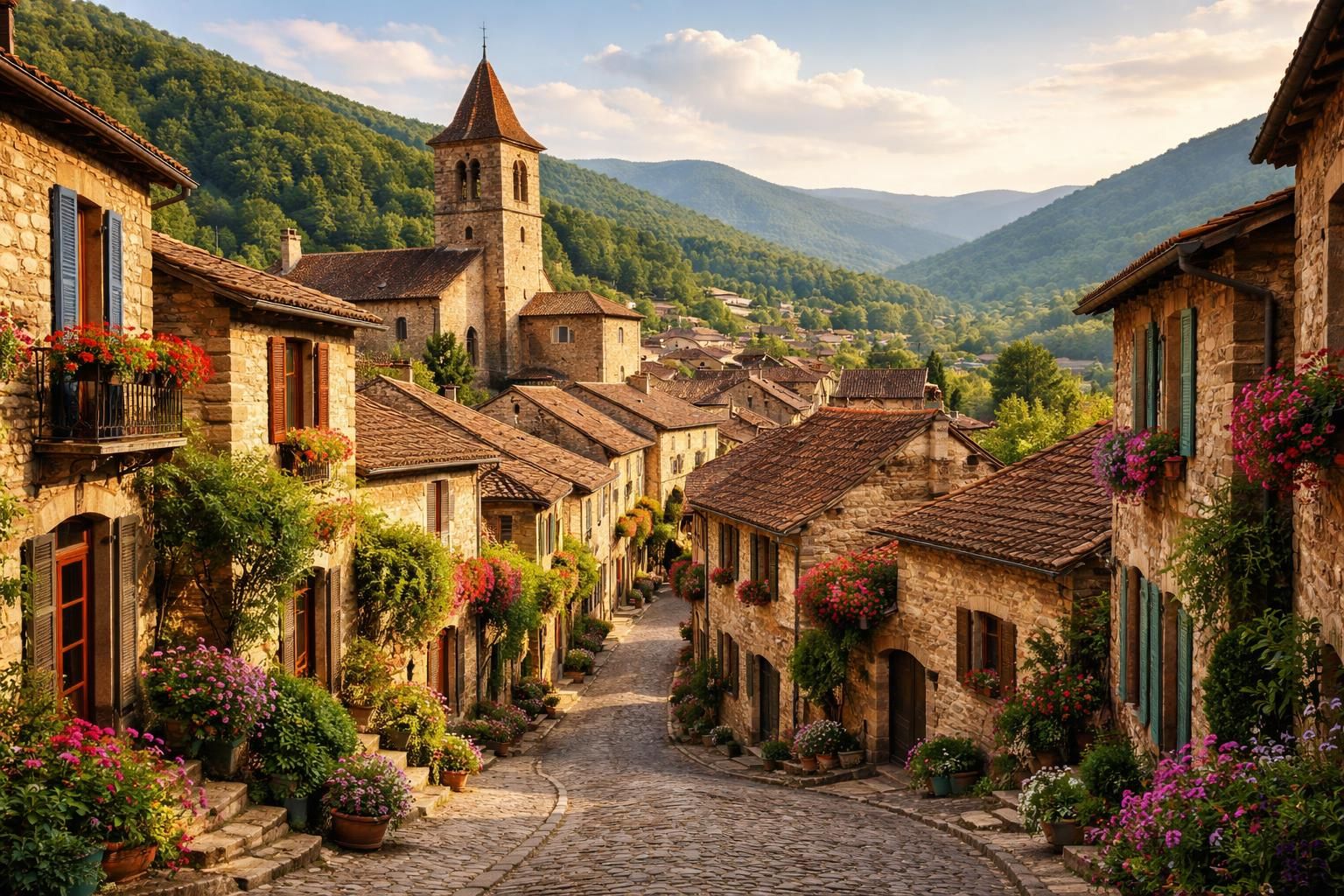 découvrez les plus beaux villages d'occitanie, riches en patrimoine historique et nichés dans des paysages à couper le souffle. un voyage authentique au cœur de la région.