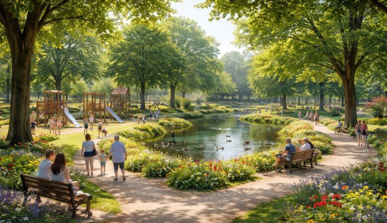 découvrez le parc de coulondres, un havre de paix idéal pour les familles, offrant des espaces verts, des aires de jeux et un cadre naturel apaisant pour petits et grands.