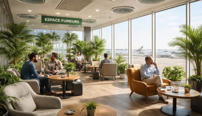 découvrez les nouveautés de la zone fumeur à l'aéroport de nantes, aménagée pour votre confort et votre plaisir. profitez d'espaces modernes et accueillants que vous allez adorer.