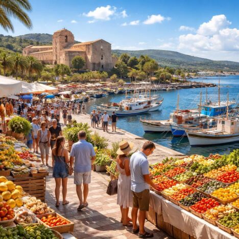 Les spécialités culinaires à déguster près du vieux port vénitien