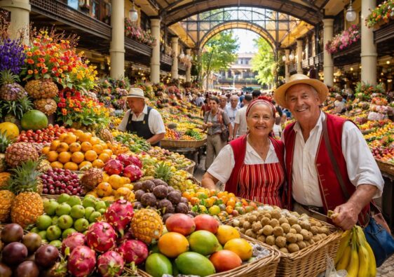 découvrez les trésors du mercado dos lavradores à funchal, portugal : un marché vibrant aux produits locaux frais, artisanat unique et une ambiance authentique qui vous étonnera.