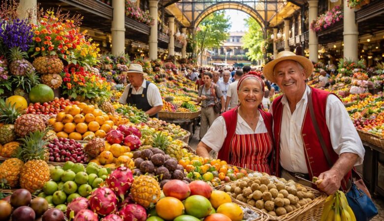 découvrez les trésors du mercado dos lavradores à funchal, portugal : un marché vibrant aux produits locaux frais, artisanat unique et une ambiance authentique qui vous étonnera.