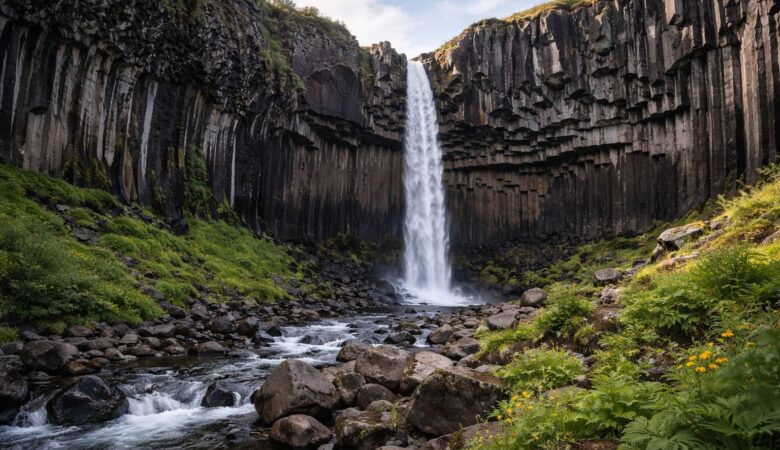 découvrez pourquoi svartifoss, la cascade aux colonnes de basalte impressionnantes en islande, est un incontournable à ajouter à votre liste de lieux à visiter pour une expérience naturelle unique.