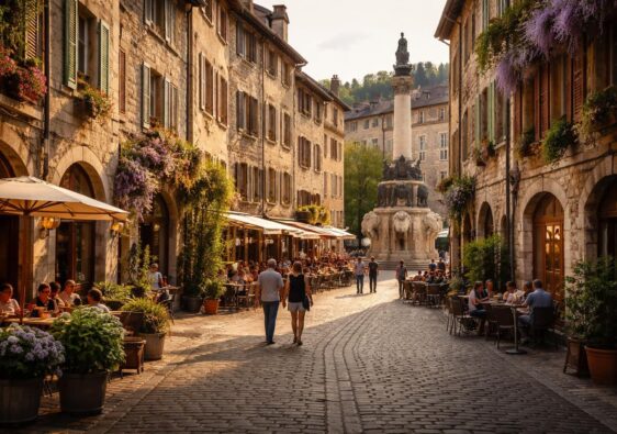 découvrez les sites incontournables du vieux chambéry lors d'une promenade authentique à travers ses ruelles chargées d'histoire et de charme.