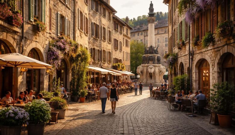 découvrez les sites incontournables du vieux chambéry lors d'une promenade authentique à travers ses ruelles chargées d'histoire et de charme.