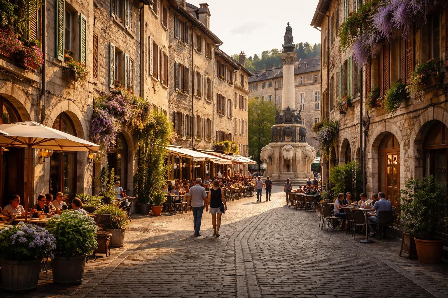découvrez les sites incontournables du vieux chambéry lors d'une promenade authentique à travers ses ruelles chargées d'histoire et de charme.