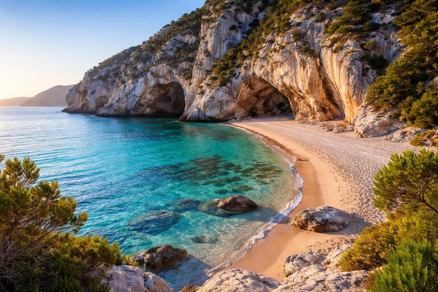 découvrez cala luna en sardaigne, un trésor caché de la méditerranée, entre plages paradisiaques et paysages naturels préservés. parfait pour une escapade authentique.