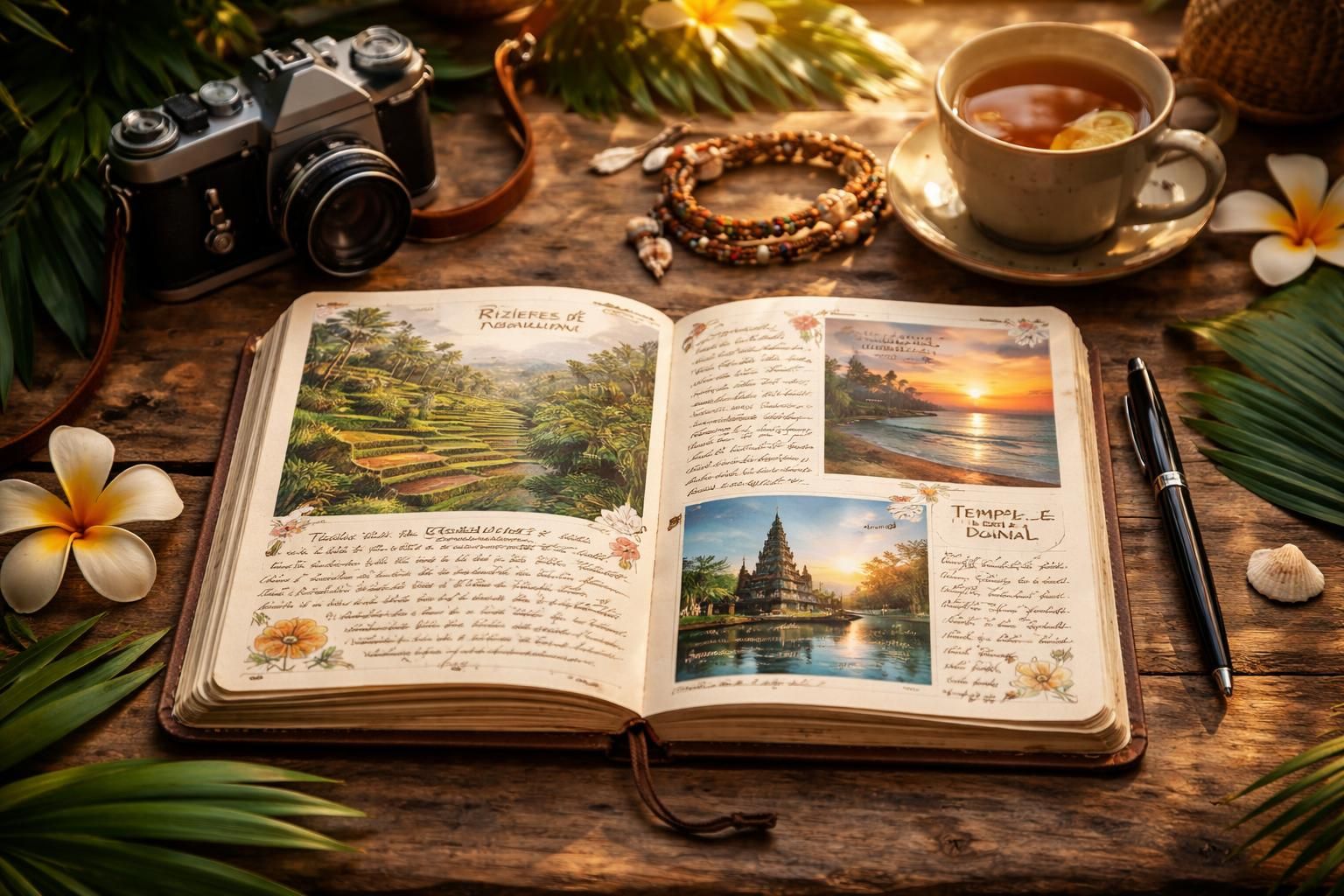 explorez un carnet de voyage captivant à bali, mêlant récits personnels et magnifiques images pour partager une aventure unique et authentique.