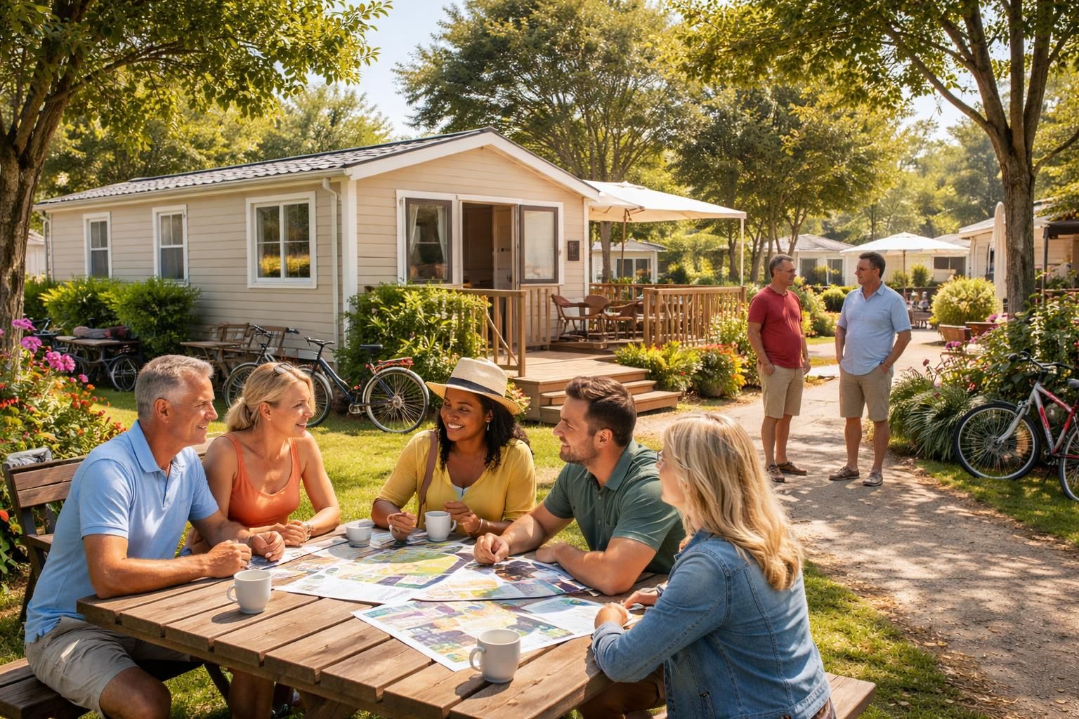 découvrez les réponses aux questions fréquentes des campeurs sur la location d'un mobil-home à l'année en camping, pour bien préparer votre séjour et profiter pleinement de cette expérience.