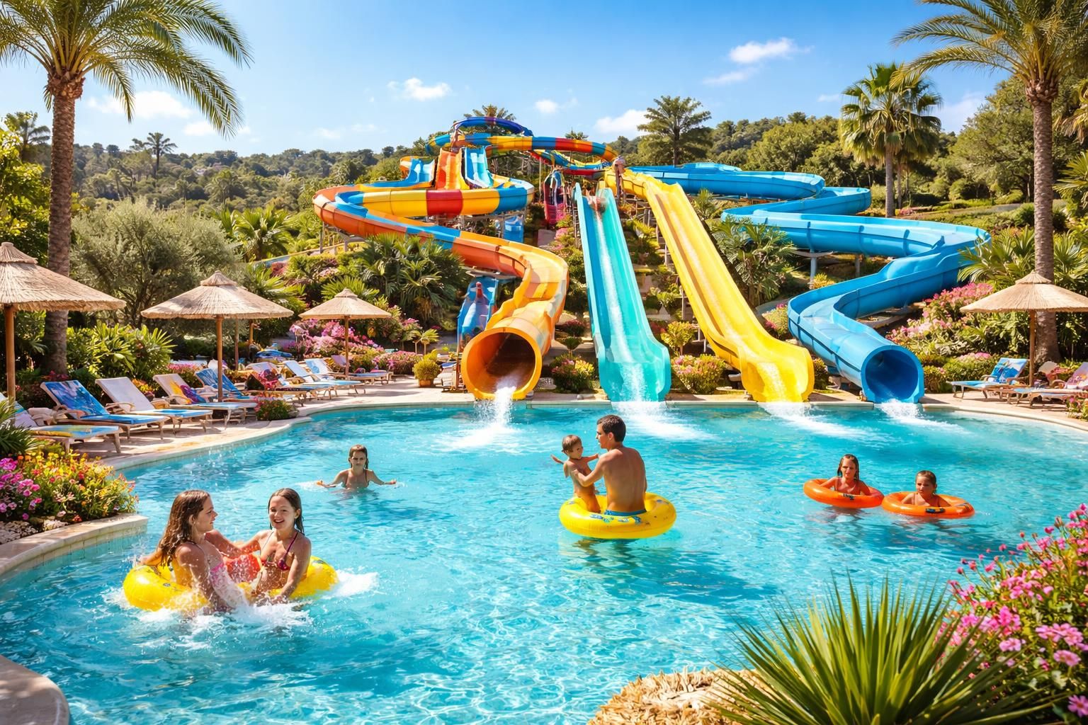 découvrez le parc aquatique d'albufeira, un lieu idéal pour toute la famille alliant fraîcheur et fun au cœur de la magnifique région de l'algarve.