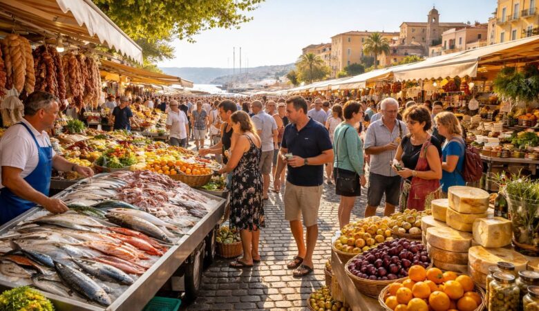 découvrez pourquoi le jour de marché à porto torres en sardaigne est un rendez-vous incontournable pour les gourmets à la recherche de produits locaux frais, d'ambiance authentique et de saveurs traditionnelles.