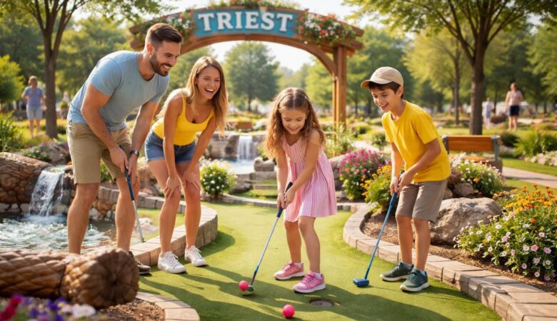 découvrez pourquoi le mini-golf du triest est l'activité familiale idéale : amusement garanti, cadre convivial et accessible à tous les âges pour des moments inoubliables en famille.