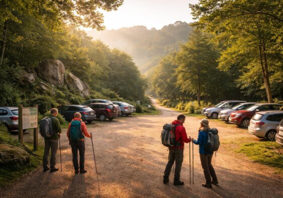 découvrez pourquoi le parking de la vallée des traouïero est l'endroit idéal pour les randonneurs, offrant un accès facile, un cadre sécurisé et proche des sentiers emblématiques.