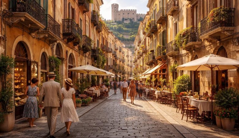 découvrez le charme du centre historique de cagliari lors d'une promenade captivante, et plongez dans un voyage fascinant à travers le temps et son riche patrimoine.