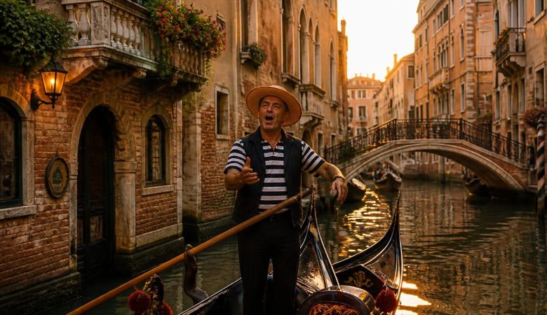 découvrez la magie des chants des gondoliers à venise, une mélodie envoûtante qui accompagne la balade sur les célèbres canaux de la ville.